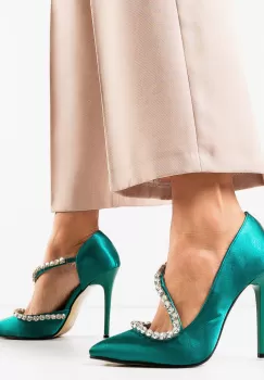 Pantofi dama Plinko Verzi imagine