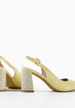 Pantofi dama Rafda Galbeni imagine