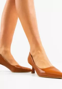 Pantofi dama Reid Camel imagine