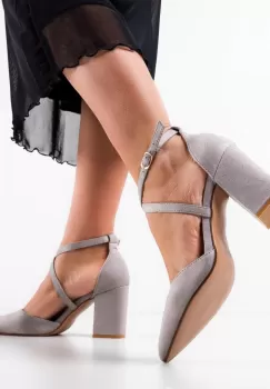 Pantofi dama Rona Gri imagine