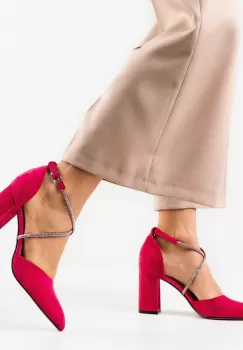 Pantofi dama Saekya Fuchsia imagine