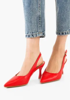 Pantofi dama Sanders Rosii imagine