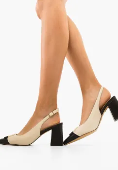 Pantofi dama Sandy Bej imagine