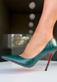 Pantofi dama Sansa Verzi imagine