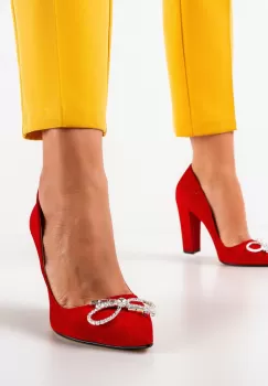 Pantofi dama Saxon Rosii imagine