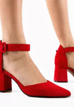 Pantofi dama Shard Rosii imagine