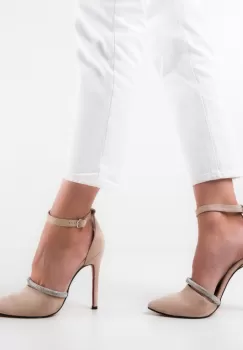 Pantofi dama Silentio Bej imagine