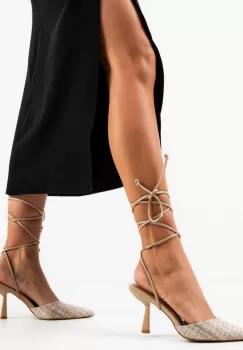 Pantofi dama Steele Bej imagine