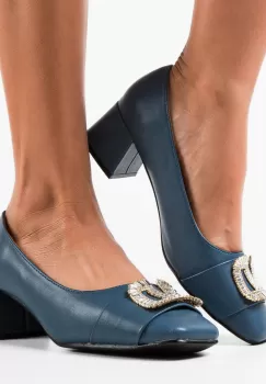 Pantofi dama Strickl Albastri imagine