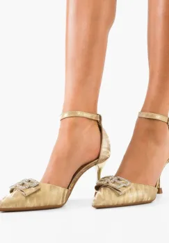 Pantofi dama Stueck Aurii 2 imagine