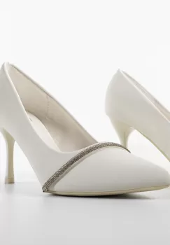 Pantofi dama Stylosa Albi imagine