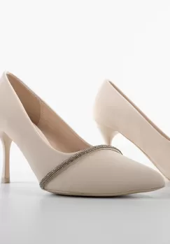 Pantofi dama Stylosa Albi imagine