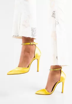 Pantofi dama Tanos Galbeni imagine