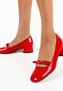 Pantofi dama Tospe Rosii imagine