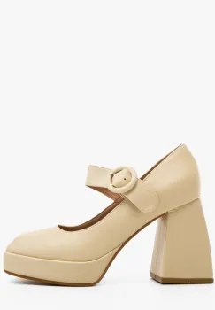 Pantofi dama Trinity Bej imagine