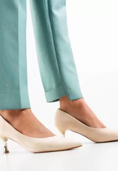 Pantofi dama Trois Bej imagine