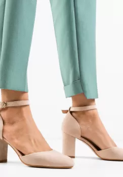 Pantofi dama Uneraya Bej imagine