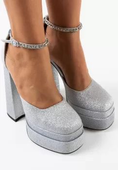 Pantofi dama Vestrok Argintii imagine