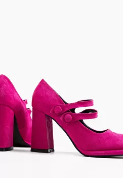 Pantofi dama Vintage Fuchsia imagine