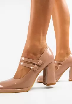 Pantofi dama Vintage Nude imagine