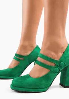 Pantofi dama Vintage Verzi imagine