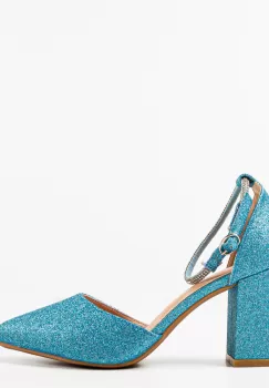 Pantofi dama Virginia Albastri imagine