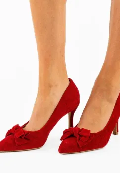 Pantofi dama Vynel Rosii imagine