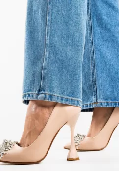 Pantofi dama Yerer Bej imagine