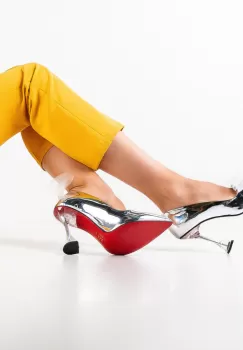 Pantofi dama Yret Argintii imagine