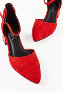 Pantofi dama Zahra Rosii imagine