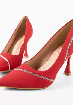 Pantofi dama Zaid Rosii imagine