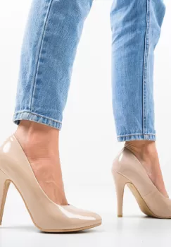 Pantofi Dopo Bej imagine