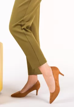 Pantofi Grekos Camel imagine