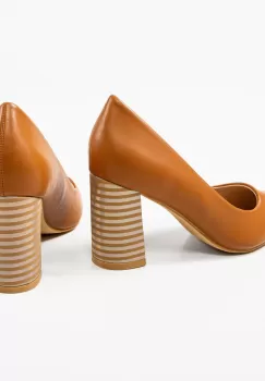 Pantofi Jaylen Camel imagine