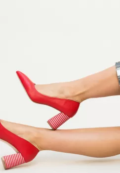 Pantofi Jaylen Rosii imagine