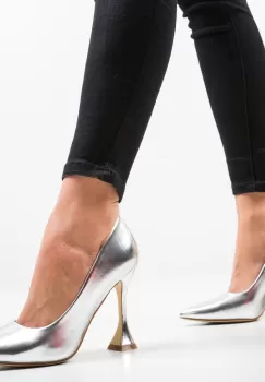 Pantofi Lena Argintii imagine