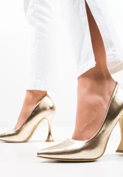 Pantofi Lena Aurii imagine