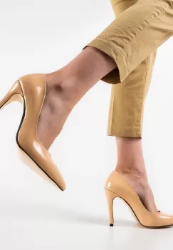 Pantofi Misy Bej 3 imagine