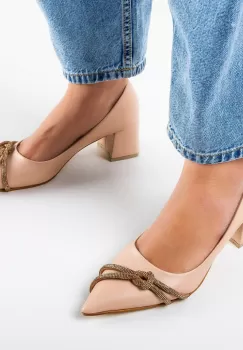 Pantofi Mogoi Bej imagine