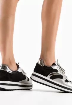 Pantofi Sport Agnes Argintii imagine
