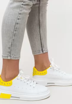 Pantofi Sport Botega Galbeni imagine
