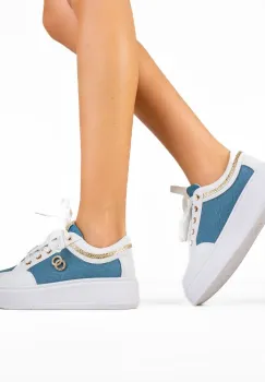 Pantofi Sport Donato Albastri imagine