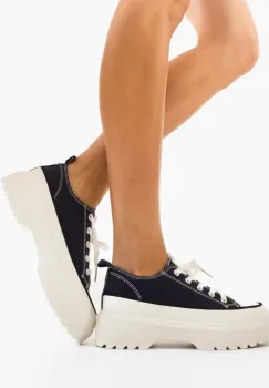 Pantofi sport Lin Bleumarin imagine