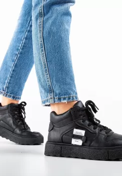 Pantofi Sport Mistece Negri imagine