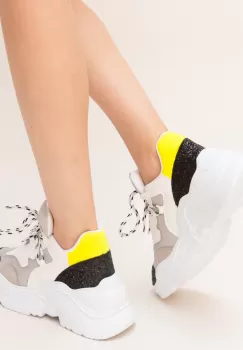 Pantofi Sport Riky Galbeni imagine