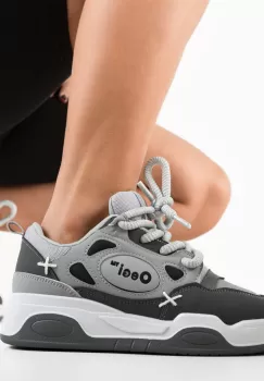Pantofi sport Scarl Gri imagine