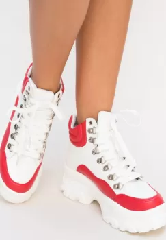 Pantofi Sport Tibi Rosii imagine