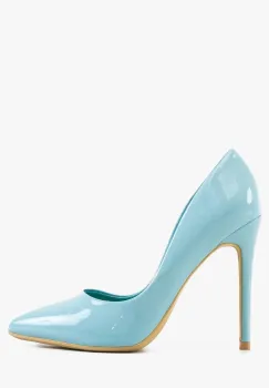Pantofi stiletto dama Henriet Albastri imagine