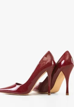 Pantofi stiletto dama Jannine Rosii imagine