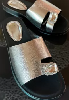 Papuci Blade Argintii imagine